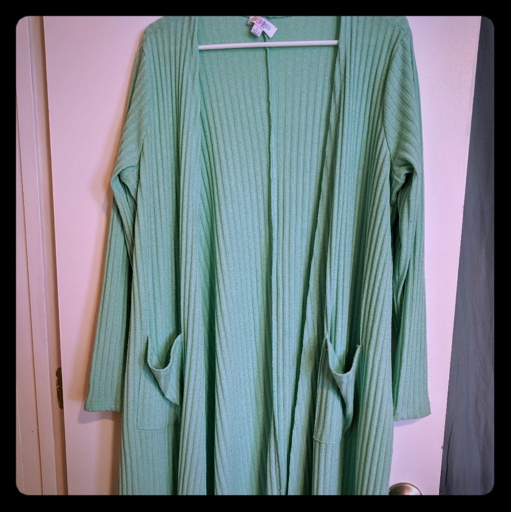 Large Mint LuLaRoe Sarah EUC HTF